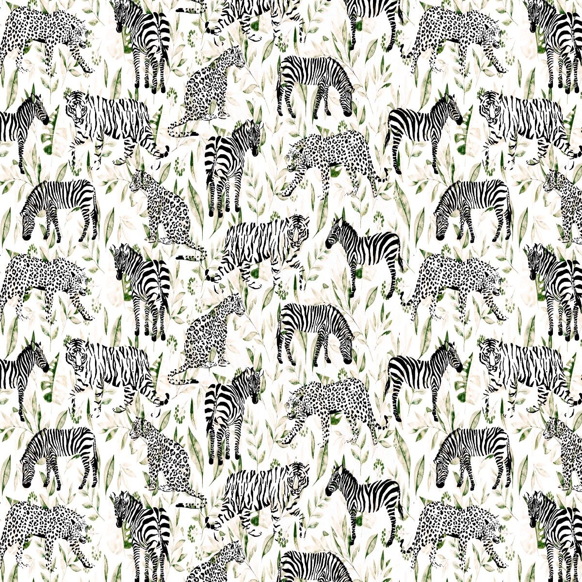 44" Wide 100% Cotton No Stretch Quilting Fabric-Printed Designs for Sewing, Clothing, Crafts, Accessories, Home Decor, and DIY Projects (Quilting Fabric-Animals Collection)