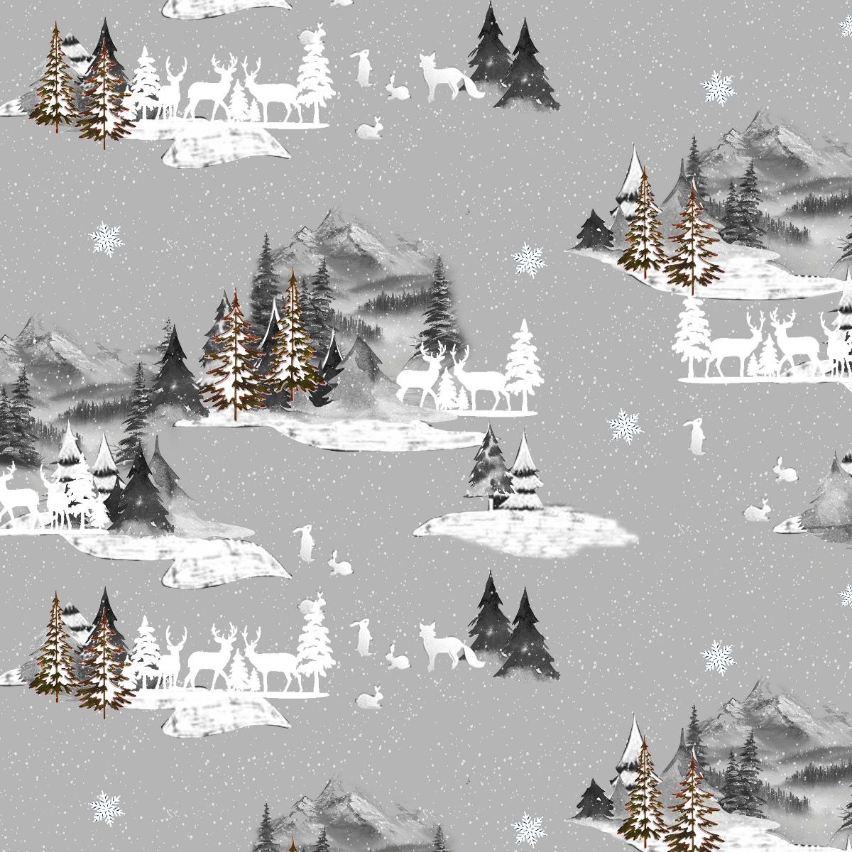 44" Wide 100% Cotton No Stretch Quilting Fabric-Printed Designs for Sewing, Clothing, Crafts, Accessories, Home Decor, and DIY Projects (Quilting Fabric-Fall Adventures Collection)
