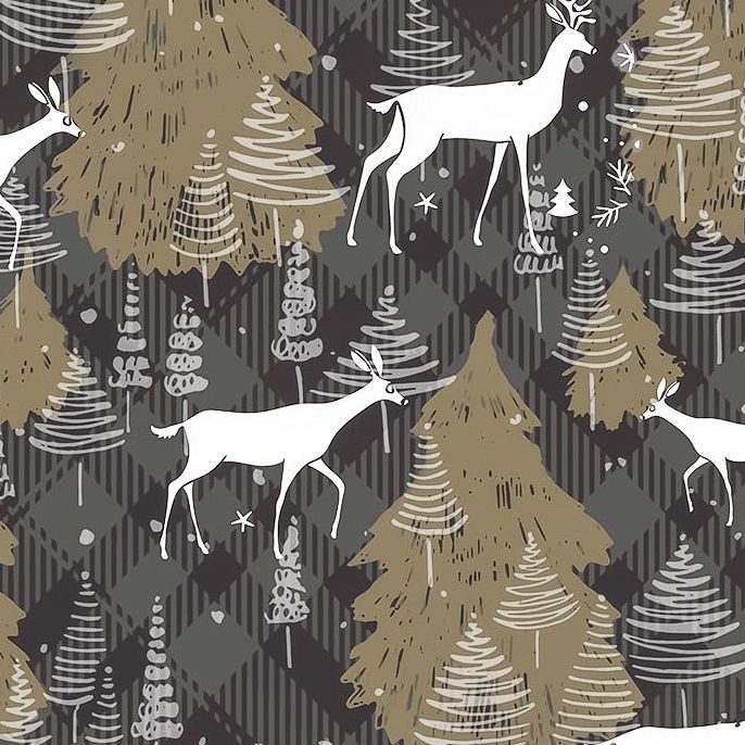 44" Wide 100% Cotton No Stretch Quilting Fabric-Printed Designs for Sewing, Clothing, Crafts, Accessories, Home Decor, and DIY Projects (Quilting Fabric-Fall Adventures Collection)