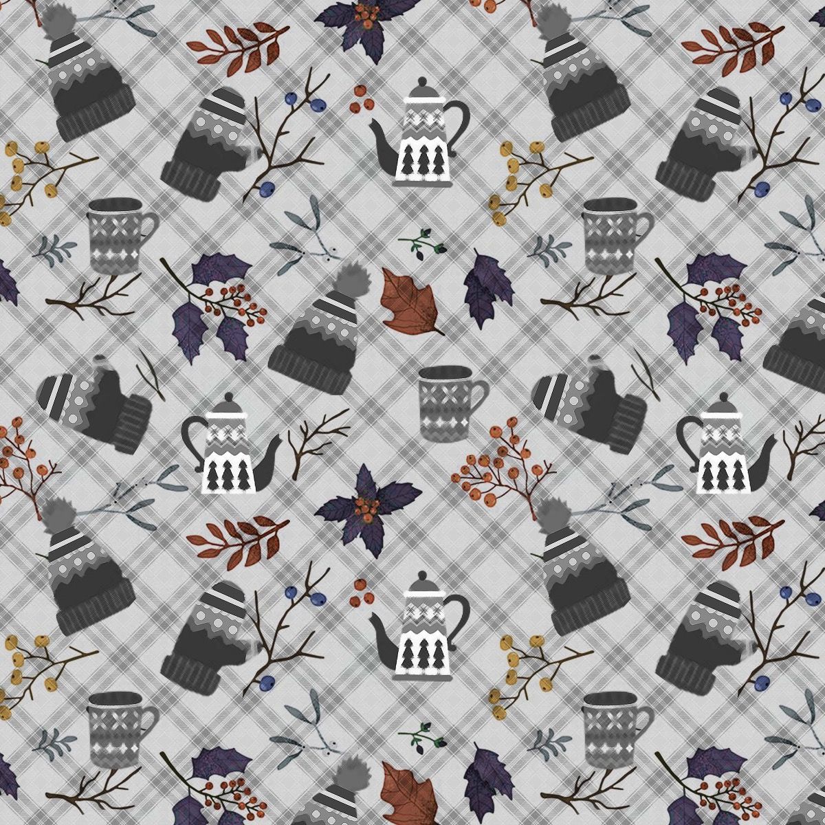 44" Wide 100% Cotton No Stretch Quilting Fabric-Printed Designs for Sewing, Clothing, Crafts, Accessories, Home Decor, and DIY Projects (Quilting Fabric-Fall Adventures Collection)