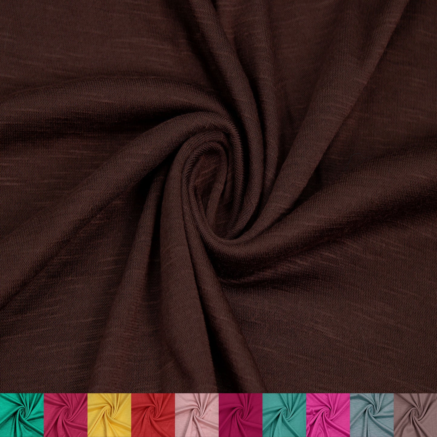 Multicolor Apparel, Baby Clothing, School Projects, Party Decorations & DIY Fabric By The Yard (130 GSM) - 60" Wide 100% Rayon Slub Jersey Knit, Lightweight, 2-Way Stretch, Lightweight and Breathable - SKU 13412