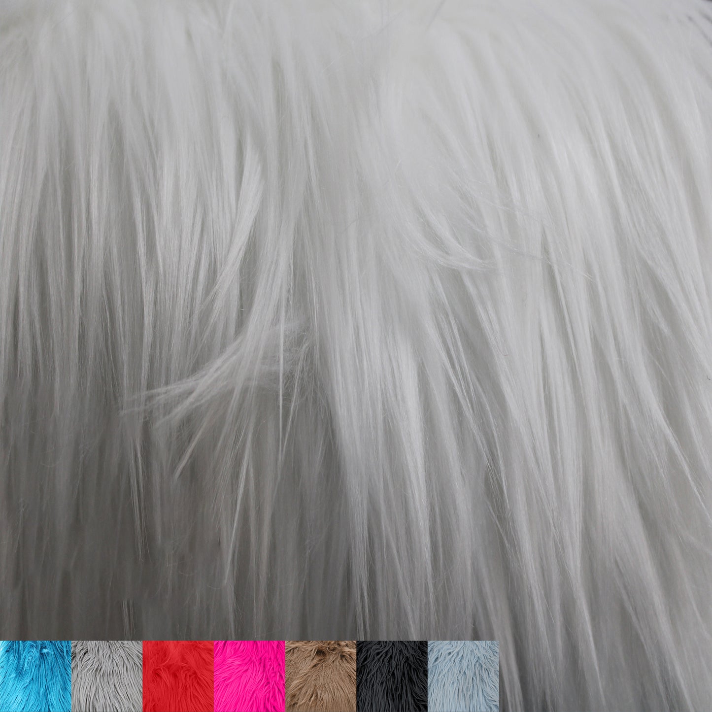 Luxury Shag Faux Fur-Christmas Fuzzy-Fabric by The Yard-Fluffy, Soft, Shaggy Mohair-for Sewing, Costumes, Plush Toys, Apparel, Decoration, Gnome Beard Miniature- (SKU-5002)
