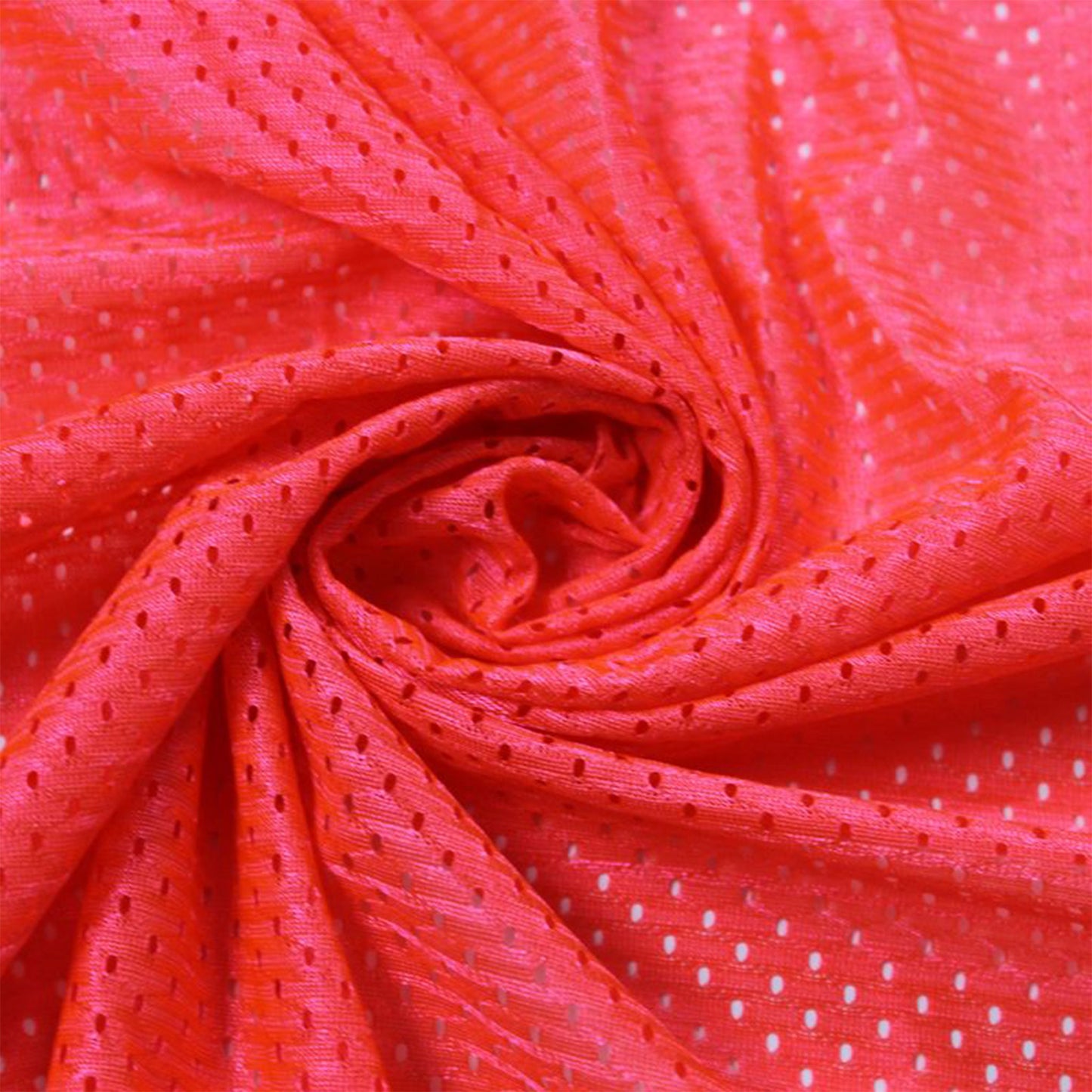 Multicolor 60" Solid Color Football Shiny Mesh Knit Fabric - No Stretch 100% Polyester - 108GSM - SKU 549
