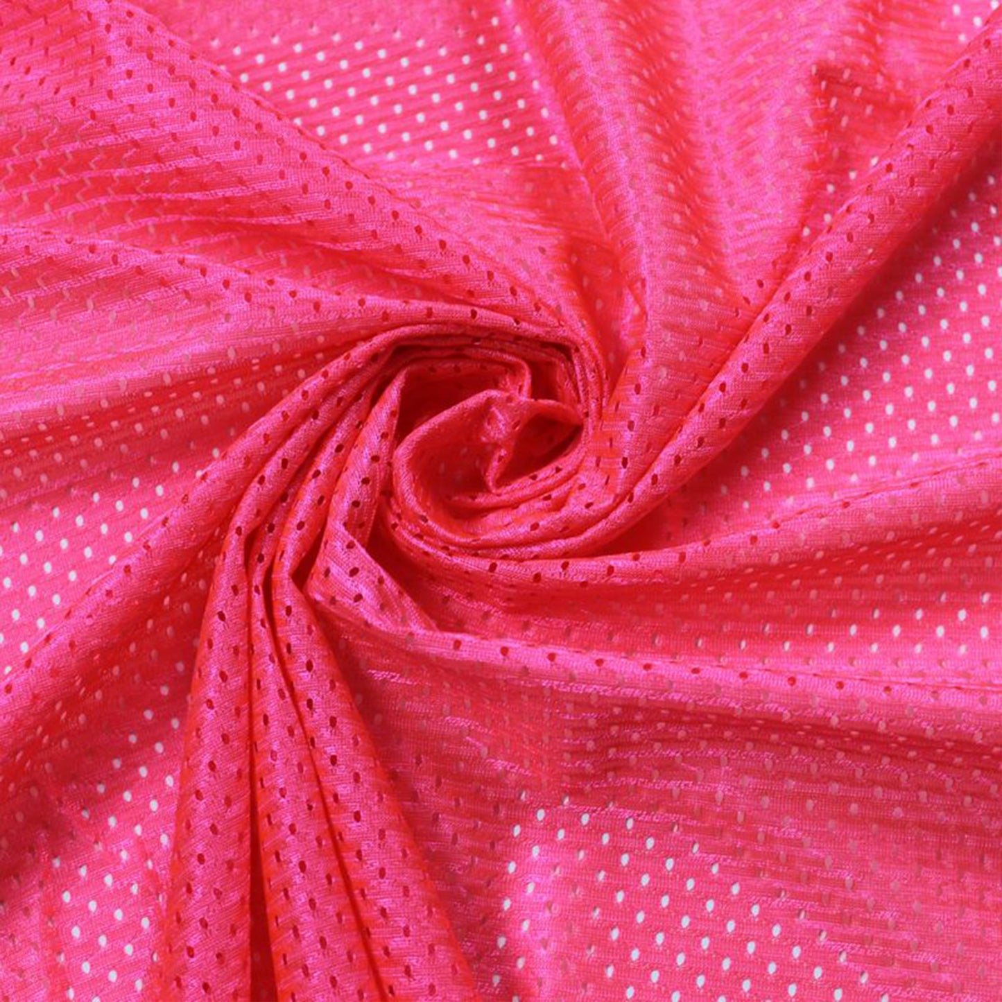 Multicolor 60" Solid Color Football Shiny Mesh Knit Fabric - No Stretch 100% Polyester - 108GSM - SKU 549