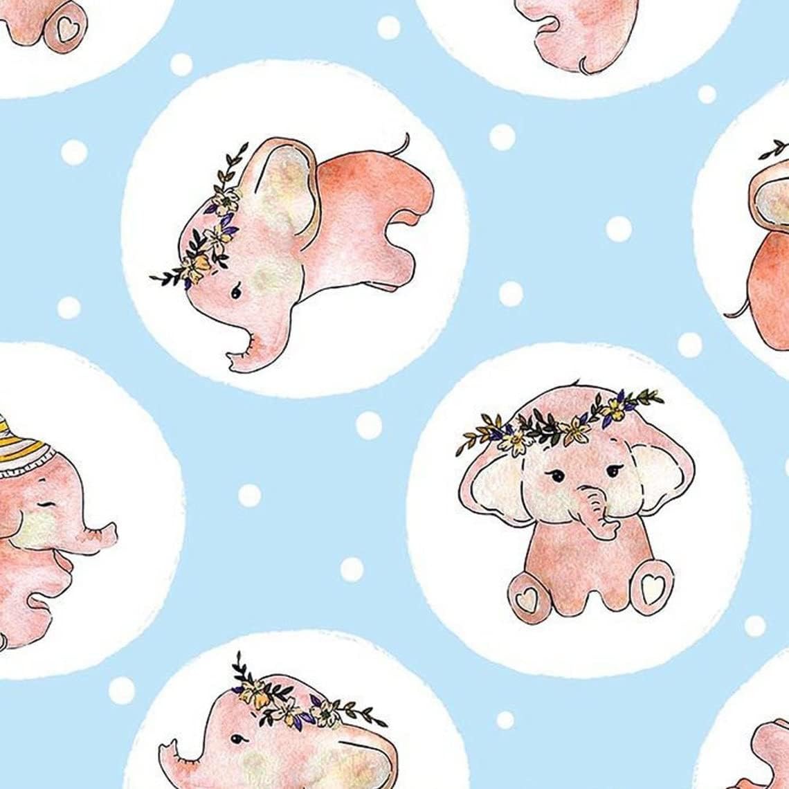 44" Wide 100% Cotton No Stretch Quilting Fabric-Printed Designs for Sewing, Clothing, Crafts, Accessories, Home Decor, and DIY Projects (Quilting Fabric- Children's Dreaming Collection)