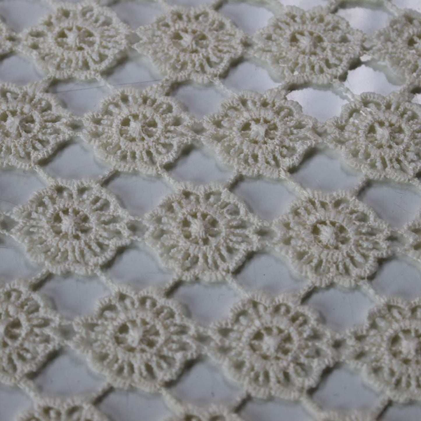 47" wide 100% Polyester Chemical Lace Fabric 222GSM - KIRSTEN Pattern (SKU-661)