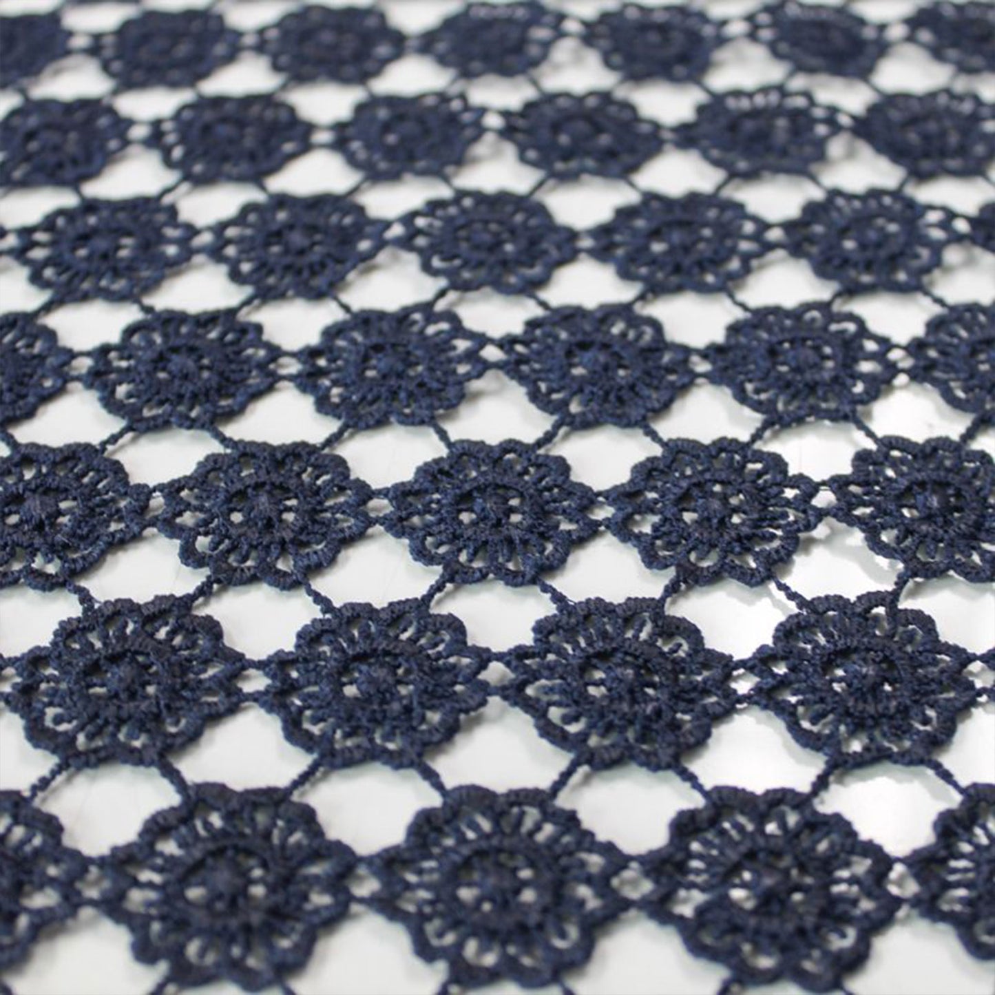 47" wide 100% Polyester Chemical Lace Fabric 222GSM - KIRSTEN Pattern (SKU-661)