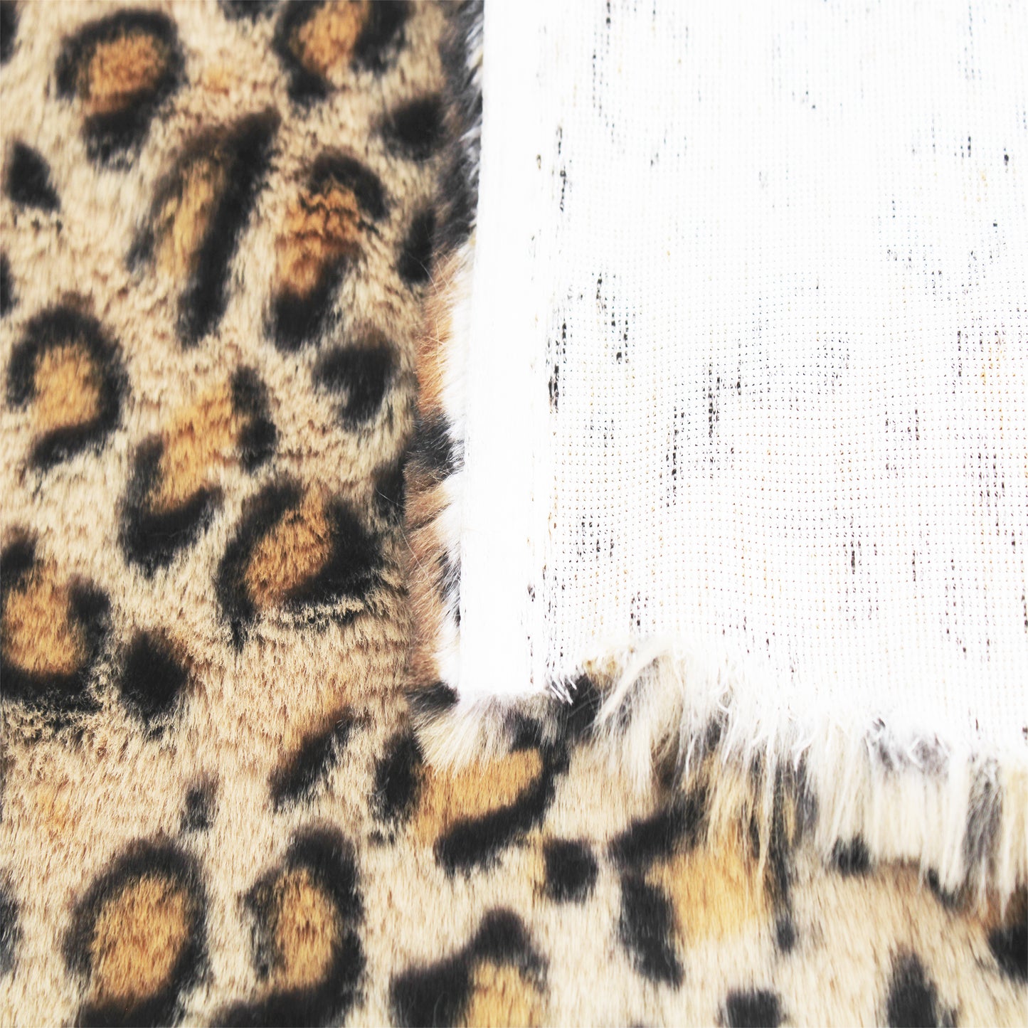 Soft Cheetah Print Faux Fur Fabric by The Yard - Short Pile for Sewing, Costumes, Rugs, Throw Pillows, Home Décor, Bedding, Backdrops & DIY - SKU 6612