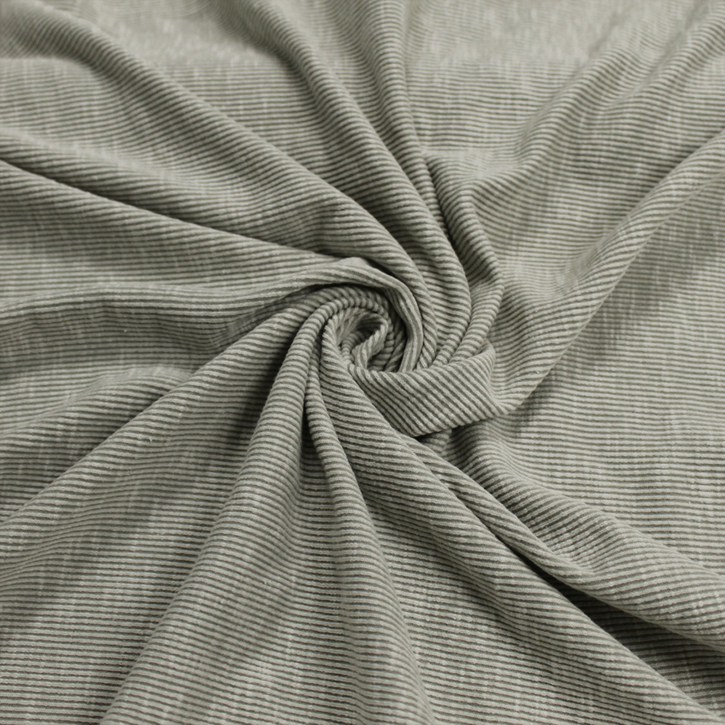 54"Wide Solid 2x1 Rib Knit Sandwash Polyester Cotton Spandex Stretch Fabric by the Yard - (SKU-699)