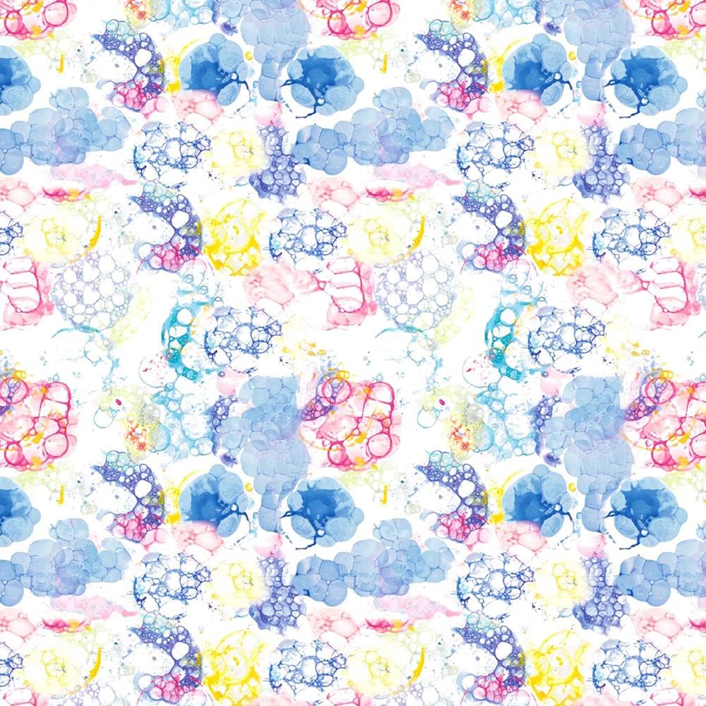 44" Wide 100% Cotton No Stretch Quilting Fabric-Printed Designs for Sewing, Clothing, Crafts, Accessories, Home Decor, and DIY Projects (Quilting Fabric-Acid Paint Collection)