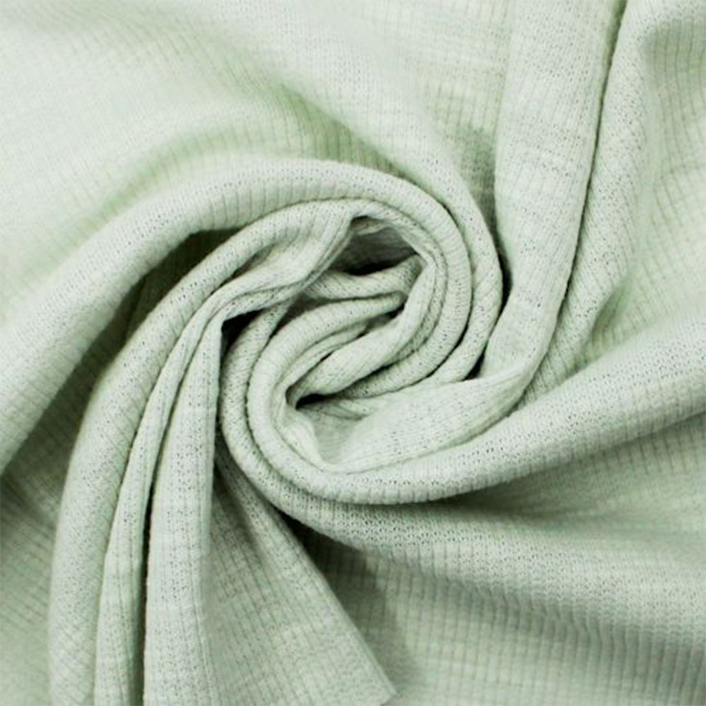 55" Width Solid Color Polyester Cotton Spandex 2X1 Rib Knit Fabric by the Yard - 170 GSM - (SKU-792)