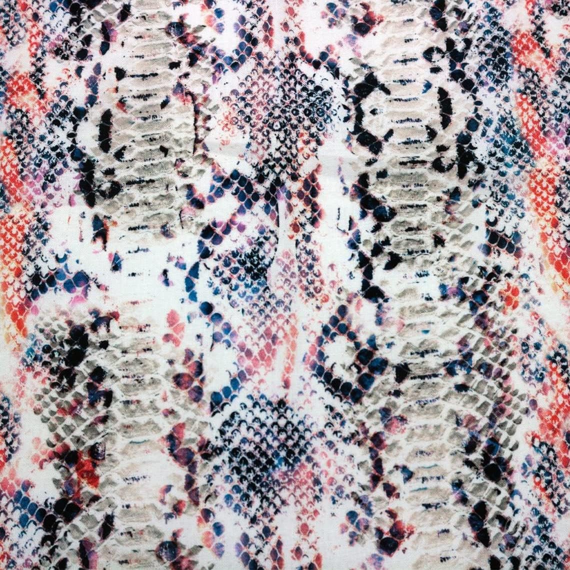 44" Wide 100% Cotton No Stretch Quilting Fabric-Printed Designs for Sewing, Clothing, Crafts, Accessories, Home Decor, and DIY Projects (Quilting Fabric-Animals Collection)