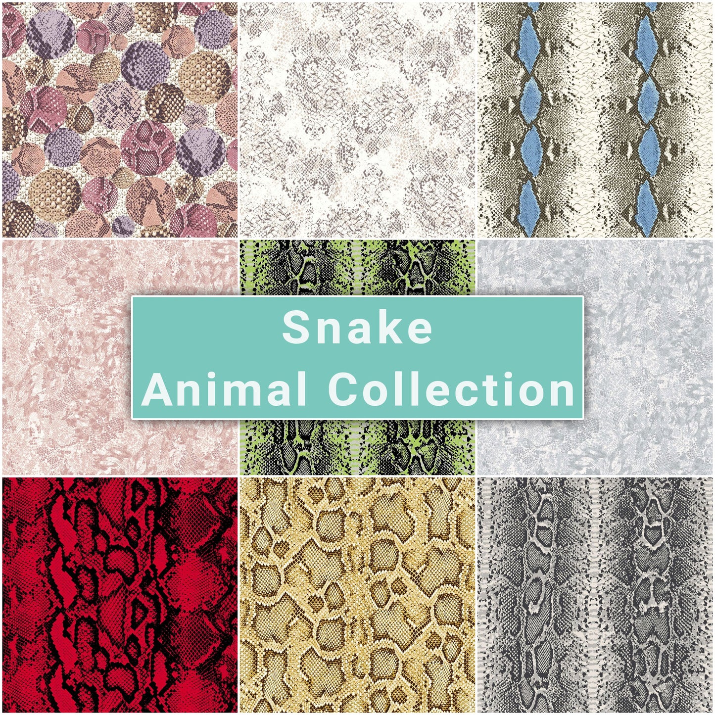 Snake - Animal Fabric Collection