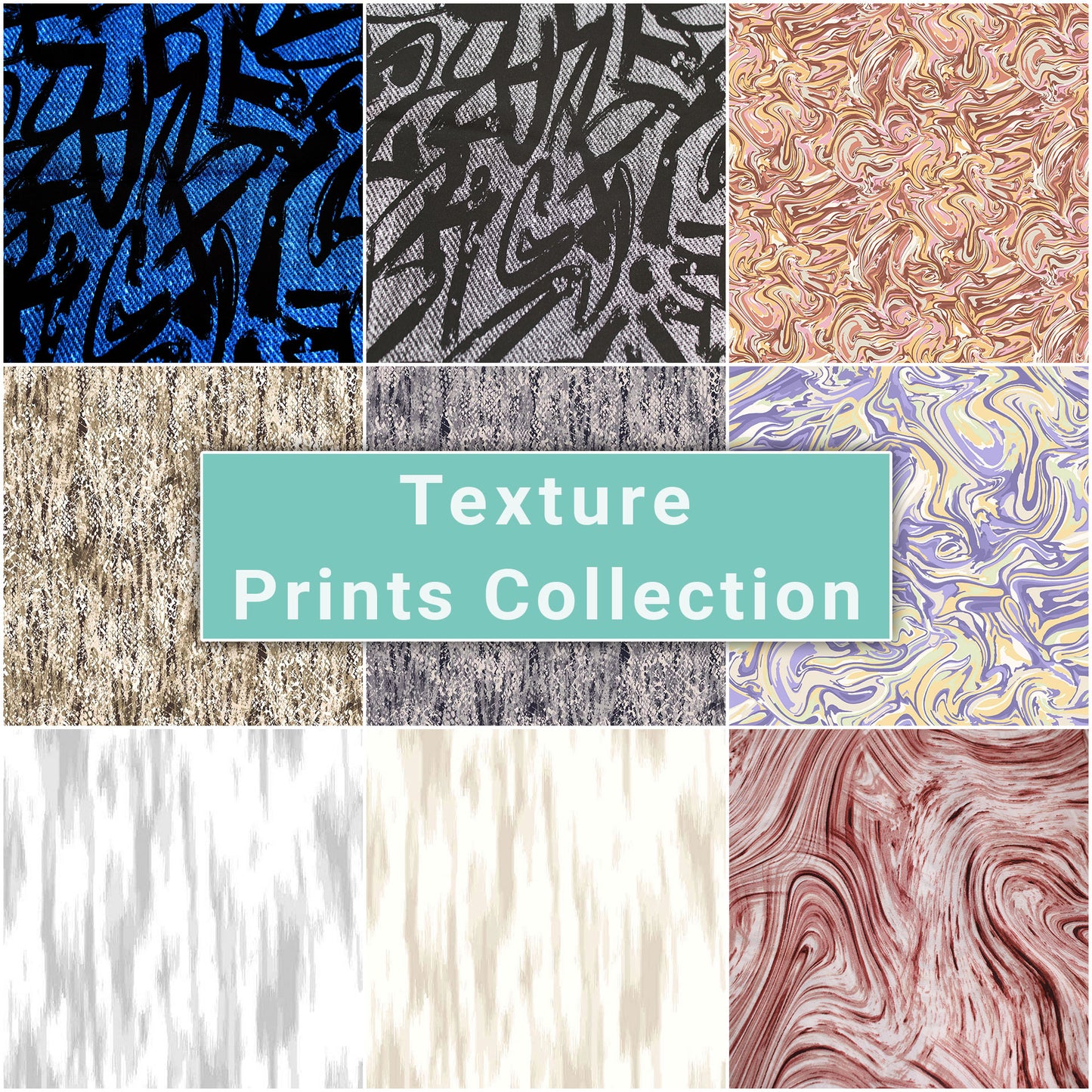 Texture Print Fabric Collection