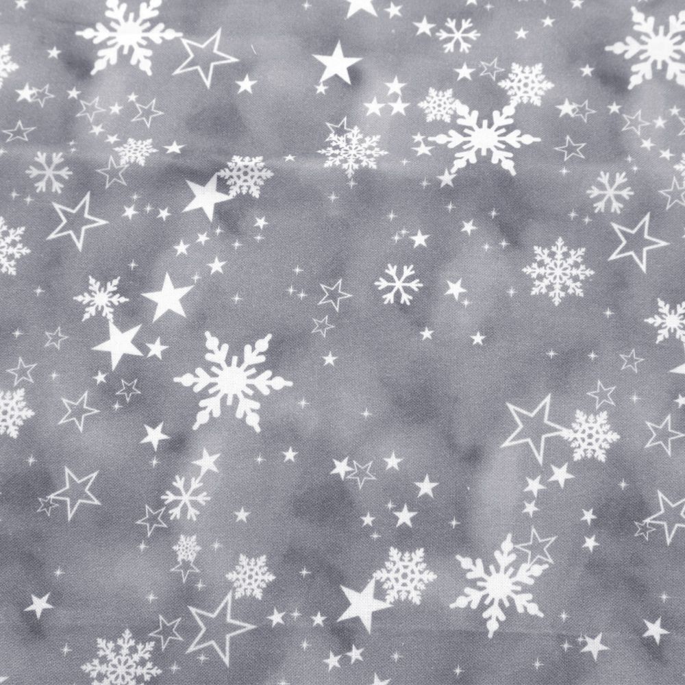 44" Wide 100% Cotton No Stretch Quilting Fabric-Printed Designs for Sewing, Clothing, Crafts, Accessories, Home Decor, and DIY Projects (Quilting Fabric-Christmas Collection)