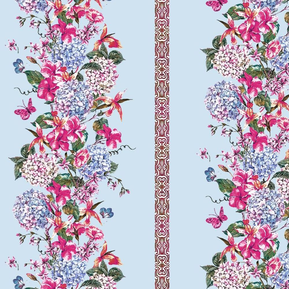 44" Wide 100% Cotton No Stretch Quilting Fabric-Printed Designs for Sewing, Clothing, Crafts, Accessories, Home Decor, and DIY Projects (Quilting Fabric- Floral Collection)