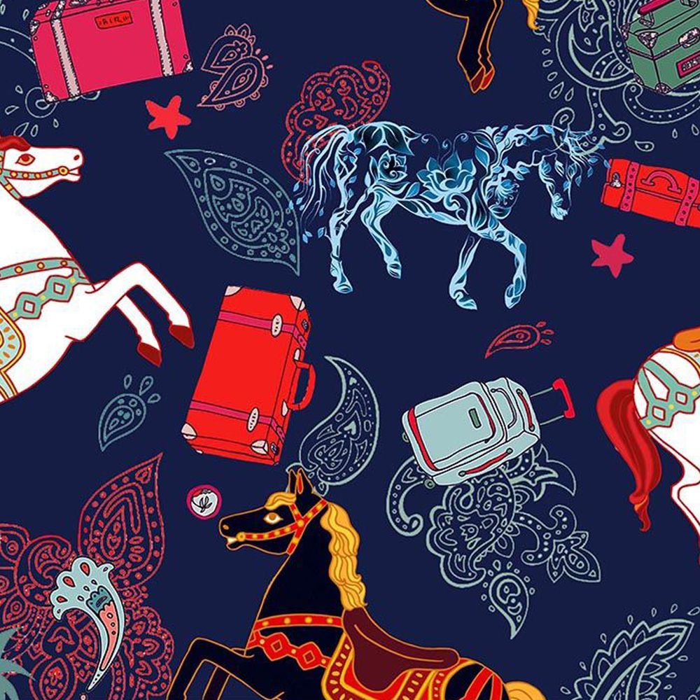44" Wide 100% Cotton No Stretch Quilting Fabric-Printed Designs for Sewing, Clothing, Crafts, Accessories, Home Decor, and DIY Projects (Quilting Fabric-Animals Collection)