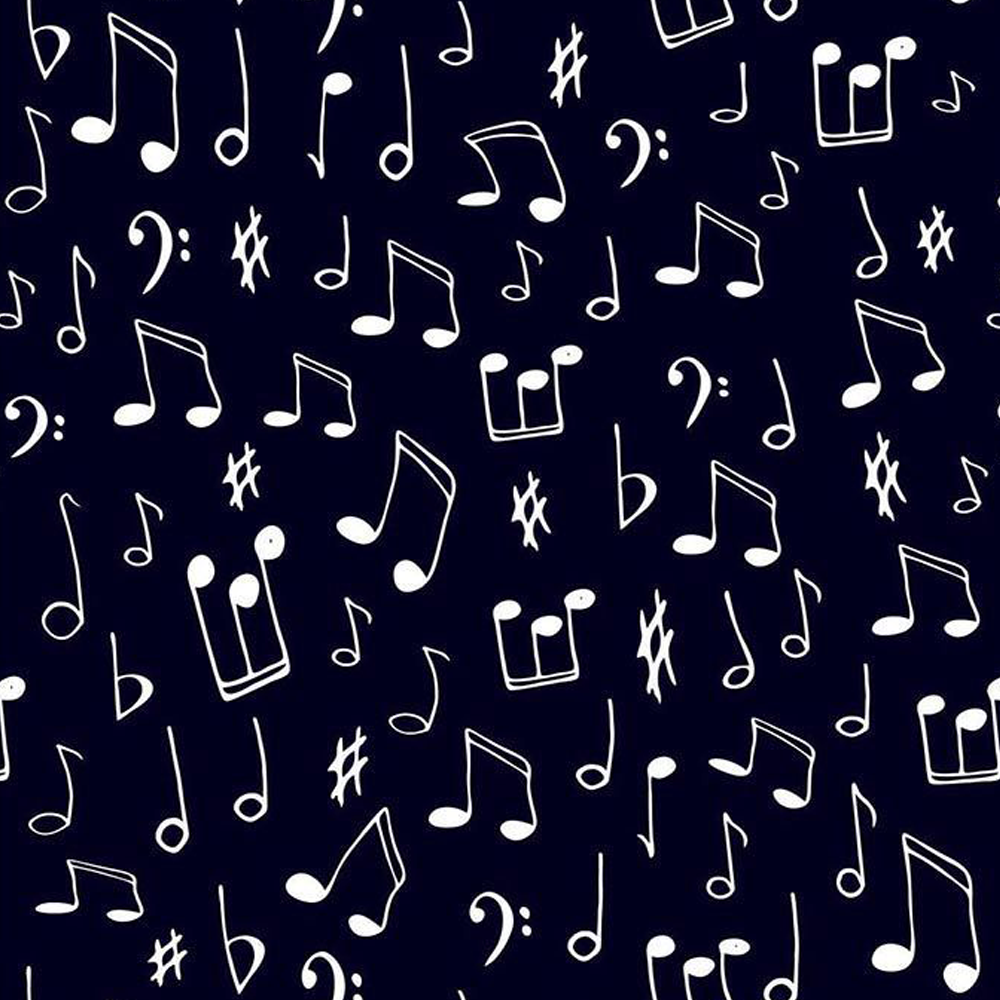 44" Wide 100% Cotton No Stretch Quilting Fabric-Printed Designs for Sewing, Clothing, Crafts, Accessories, Home Decor, and DIY Projects (Quilting Fabric- Feel the Music Collection)