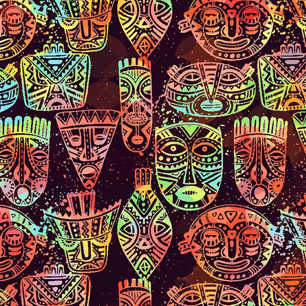 44" Wide 100% Cotton No Stretch Quilting Fabric-Printed Designs for Sewing, Clothing, Crafts, Accessories, Home Decor, and DIY Projects (Quilting Fabric-African Prints Collection)