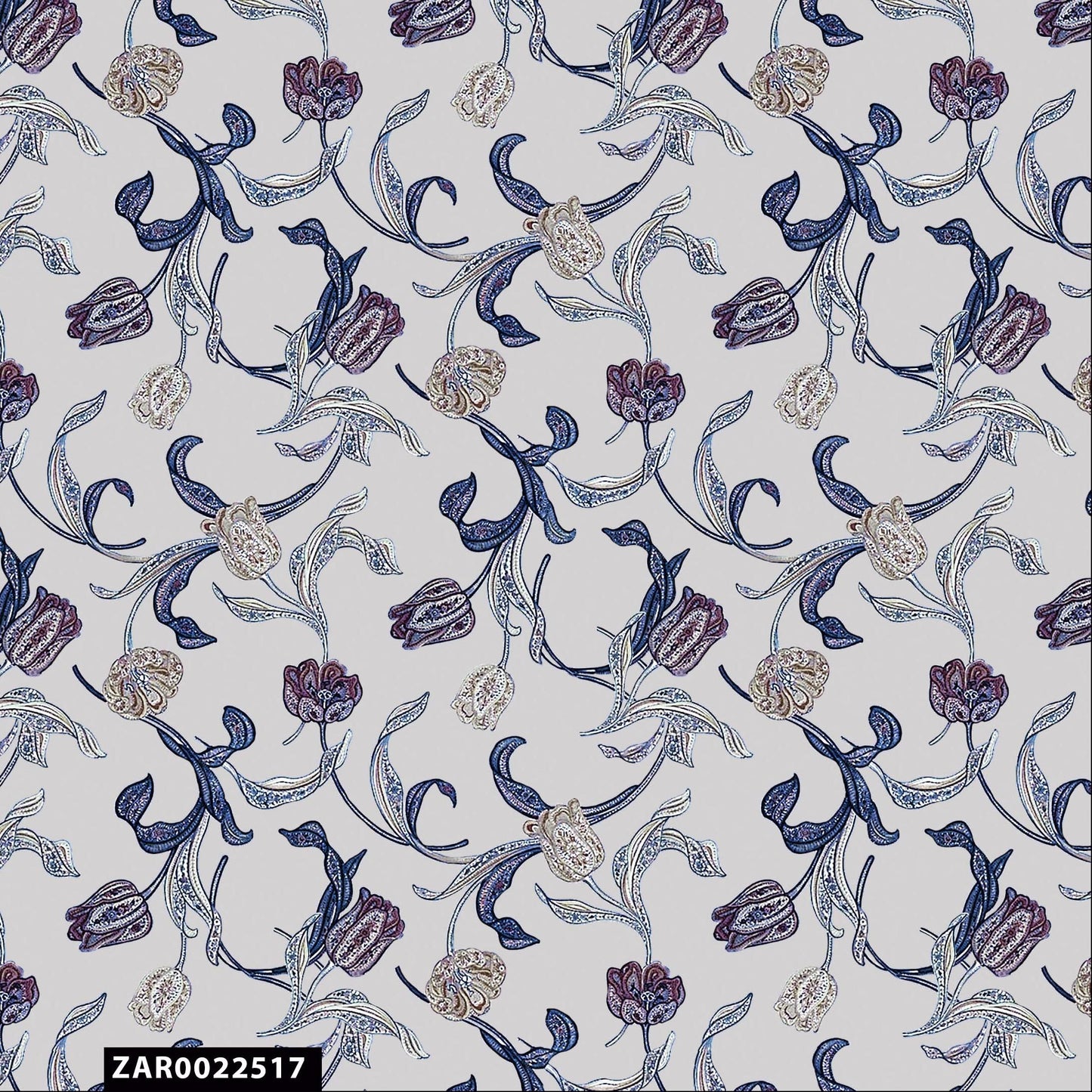 44" Wide 100% Cotton No Stretch Quilting Fabric-Printed Designs for Sewing, Clothing, Crafts, Accessories, Home Decor, and DIY Projects (Quilting Fabric- Floral Collection)