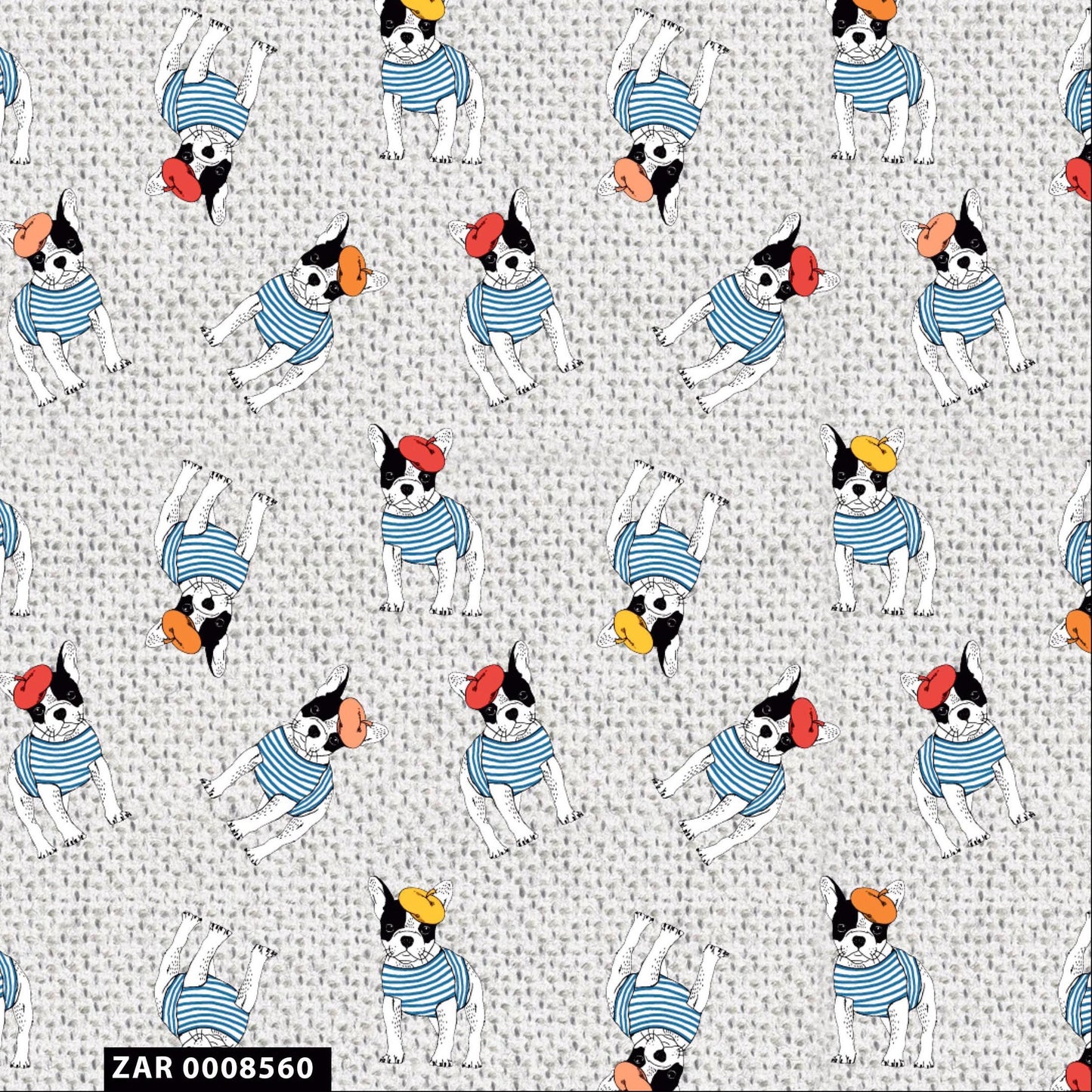 44" Wide 100% Cotton No Stretch Quilting Fabric-Printed Designs for Sewing, Clothing, Crafts, Accessories, Home Decor,  and DIY Projects (Quilting Fabric- Dog Collection)