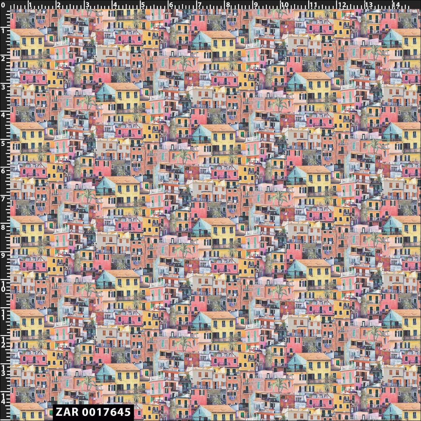 44" Wide 100% Cotton No Stretch Quilting Fabric-Printed Designs for Sewing, Clothing, Crafts, Accessories, Home Decor, and DIY Projects (Quilting Fabric- City Scape Collection)