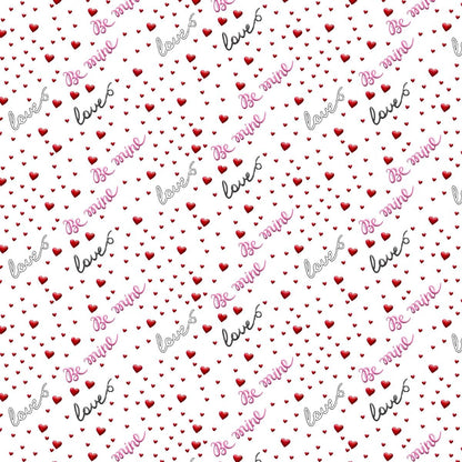 44" Wide 100% Cotton No Stretch Quilting Fabric-Printed Designs for Sewing, Clothing, Crafts, Accessories, Home Decor,  and DIY Projects (Quilting Fabric- Valentine Collection)