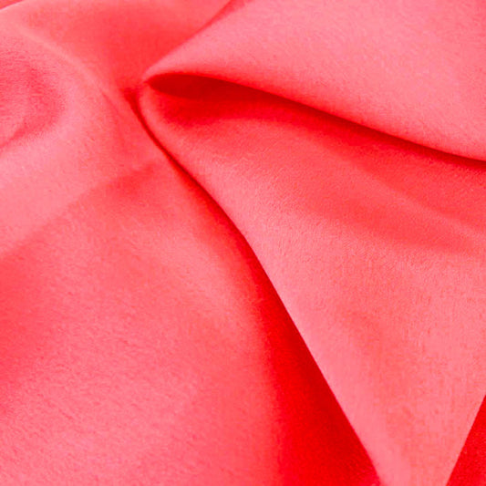 58" Wide 100% Poly Mechanical Satin Chiffon-Crepe Fabric by the Yard - 100GSM, Lightweight,Anti wrinkle, Non-Stretch - Ideal for Dresses, Scarves, Blouses & DIY- (SKU-456)