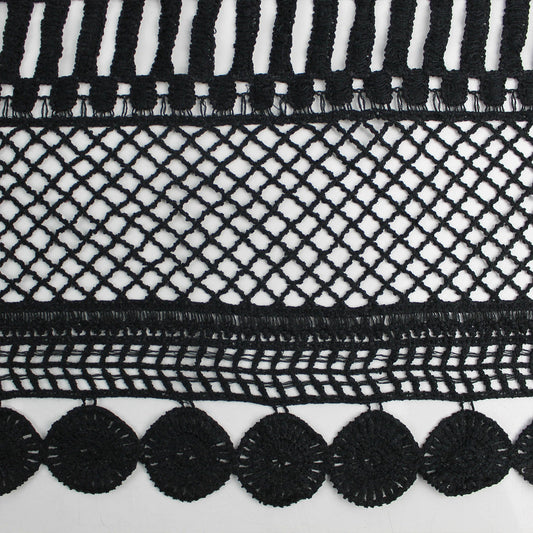 47" wide 100% Polyester Chemical Lace Fabric 209GSM - DARLA Pattern (SKU-664)