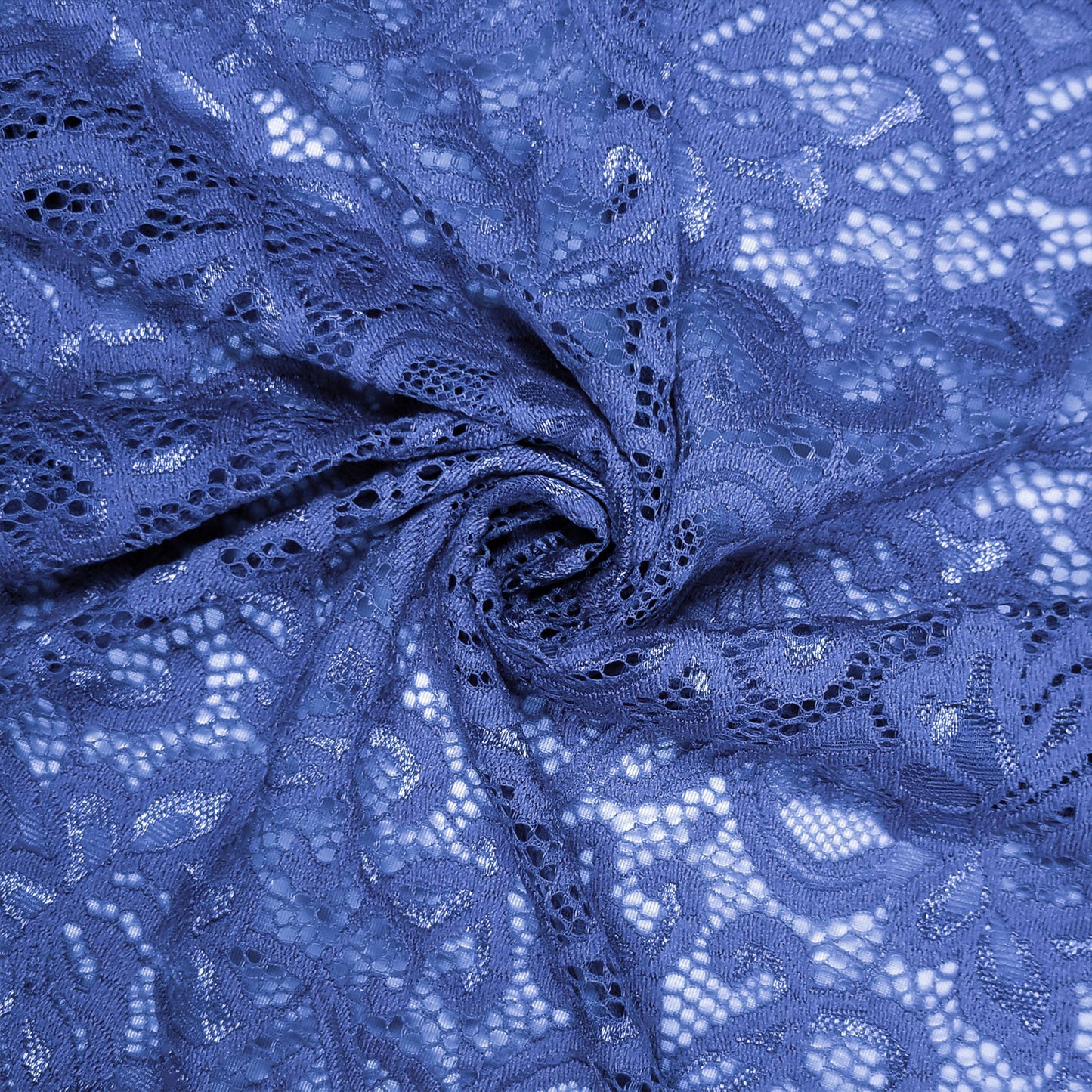 60" High Quality Lace Fabric Nylon Spandex Blend Rebecca with Scallop Pattern 155gsm - By the Yard - (SKU-670)