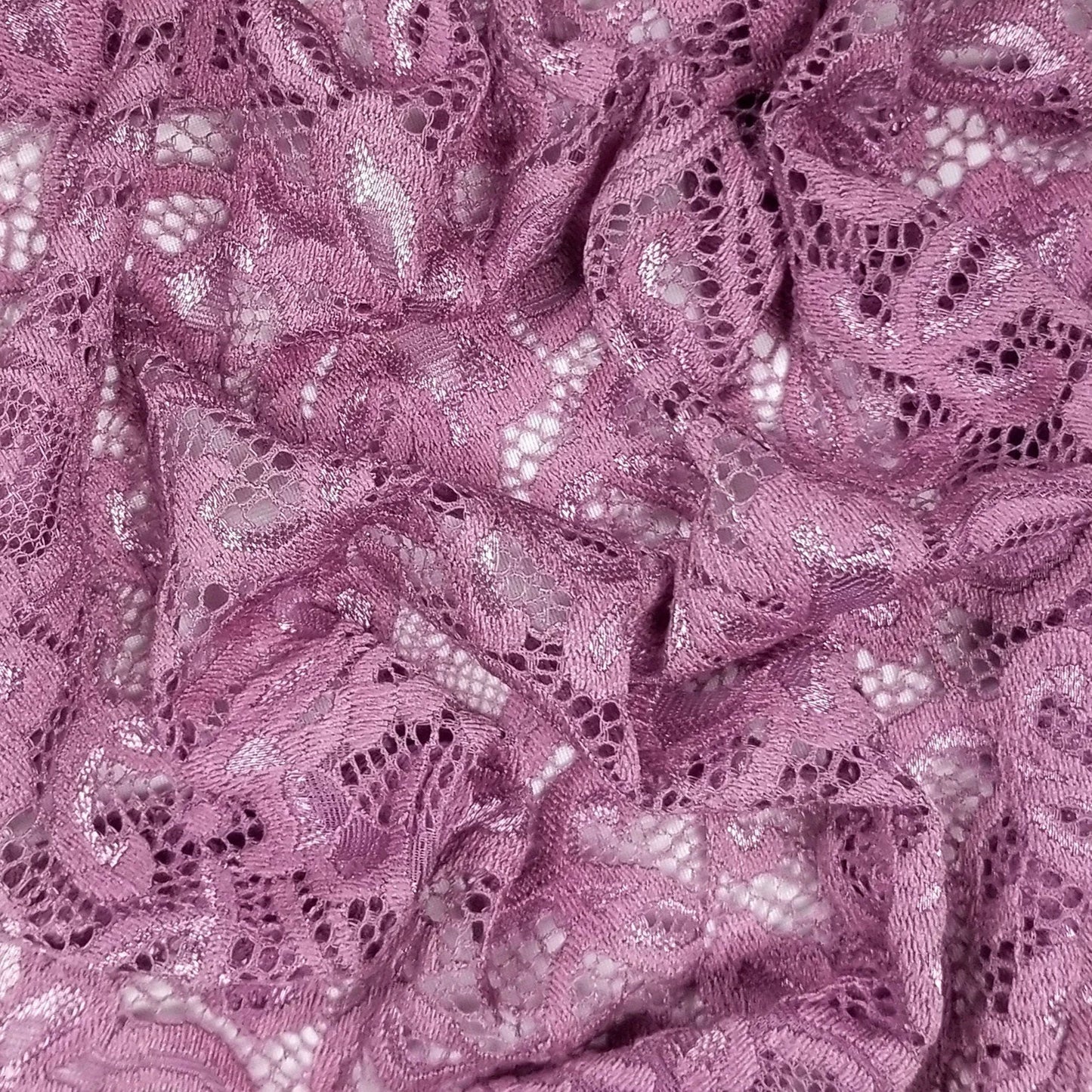 60" High Quality Lace Fabric Nylon Spandex Blend Rebecca with Scallop Pattern 155gsm - By the Yard - (SKU-670)