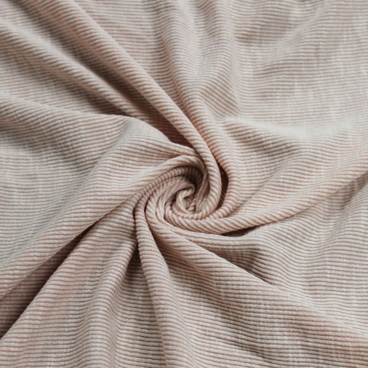 54"Wide Solid 2x1 Rib Knit Sandwash Polyester Cotton Spandex Stretch Fabric by the Yard - (SKU-699)