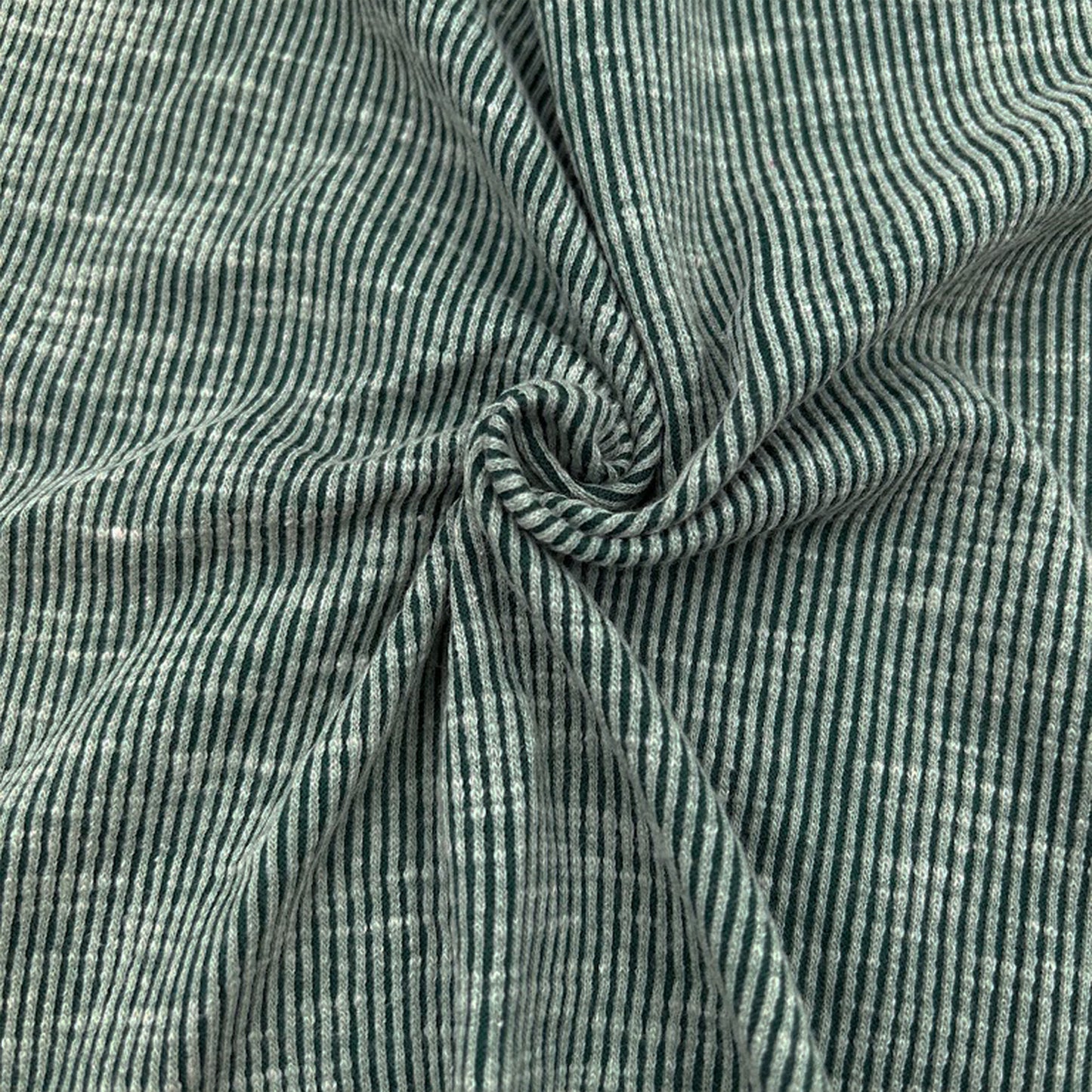 54"Wide Solid 2x1 Rib Knit Sandwash Polyester Cotton Spandex Stretch Fabric by the Yard - (SKU-699)