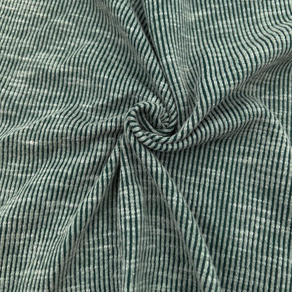 54"Wide Solid 2x1 Rib Knit Sandwash Polyester Cotton Spandex Stretch Fabric by the Yard - (SKU-699)