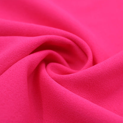 59" Scuba Crepe Techno Polyester Spandex Stretch Fabric 230gsm by the Yard (SKU-702)