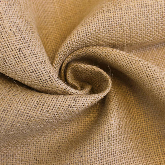 60" Wide 100% Jute Burlap Fabric by the Yard - Best for Art, Craft, Wrap, Apparel, Home Decor, Upholstery, Wedding and Special Events, and Fashion Accessories(SKU-7201)