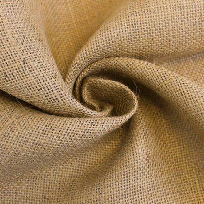 40" Wide 100% Jute Burlap Fabric by the Yard - Best for Art, Craft, Wrap, Apparel, Home Decor, Upholstery, Wedding and Special Events, and Fashion Accessories(SKU-7202)