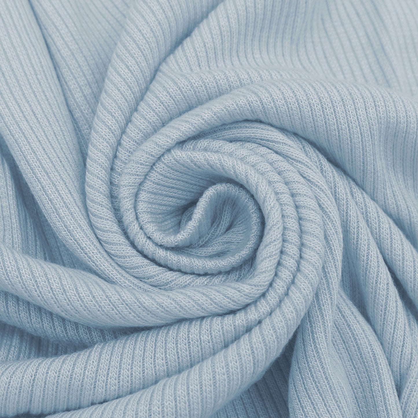 58" Solid Rayon Spandex 2x1 Rib Knit  Stretch Fabric 220gsm - by the Yard - (SKU-752)