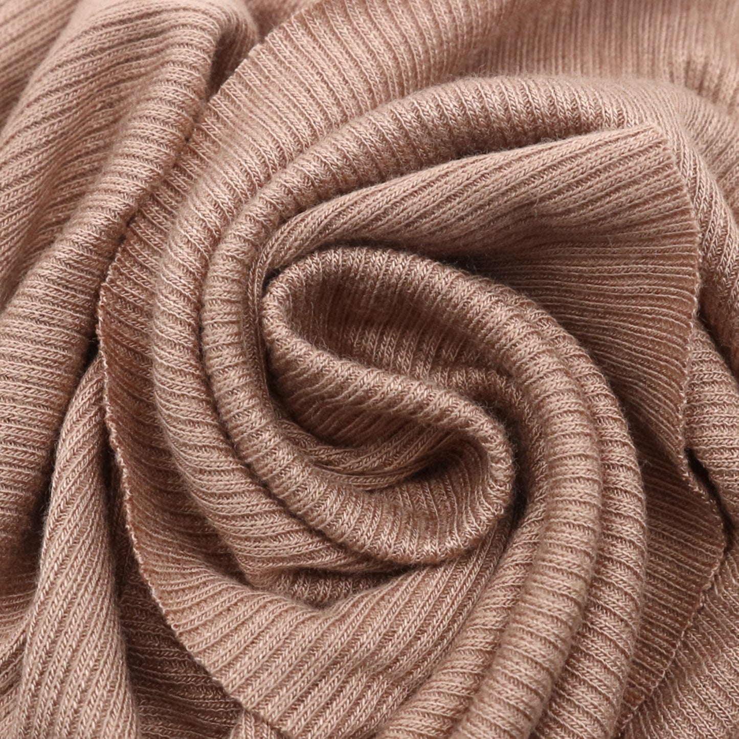 58" Solid Rayon Spandex 2x1 Rib Knit  Stretch Fabric 220gsm - by the Yard - (SKU-752)