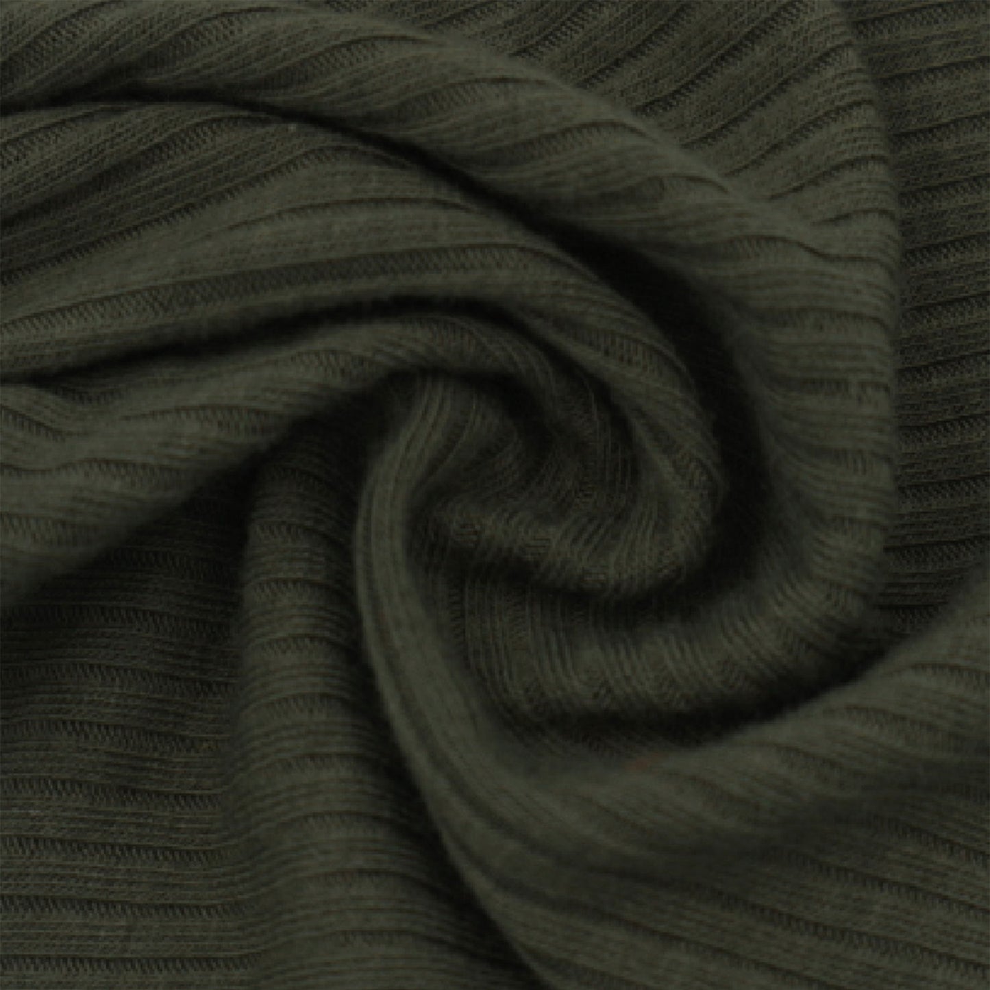 58" Solid Color Polyester Rayon Spandex 4x2 Rib Knit  Stretch Fabric 250gsm - by the Yard - (SKU-753)