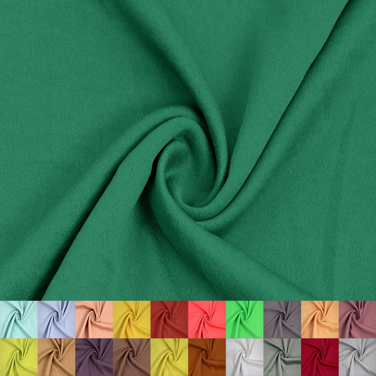 59" Wide Airflow Satin Fabric by the Yard - 100% Polyester, 165 GSM, Lightweight, Anti-Wrinkle, Non-Stretch - Ideal for Dresses, Scarves, Blouses & DIY Projects(Style #763)