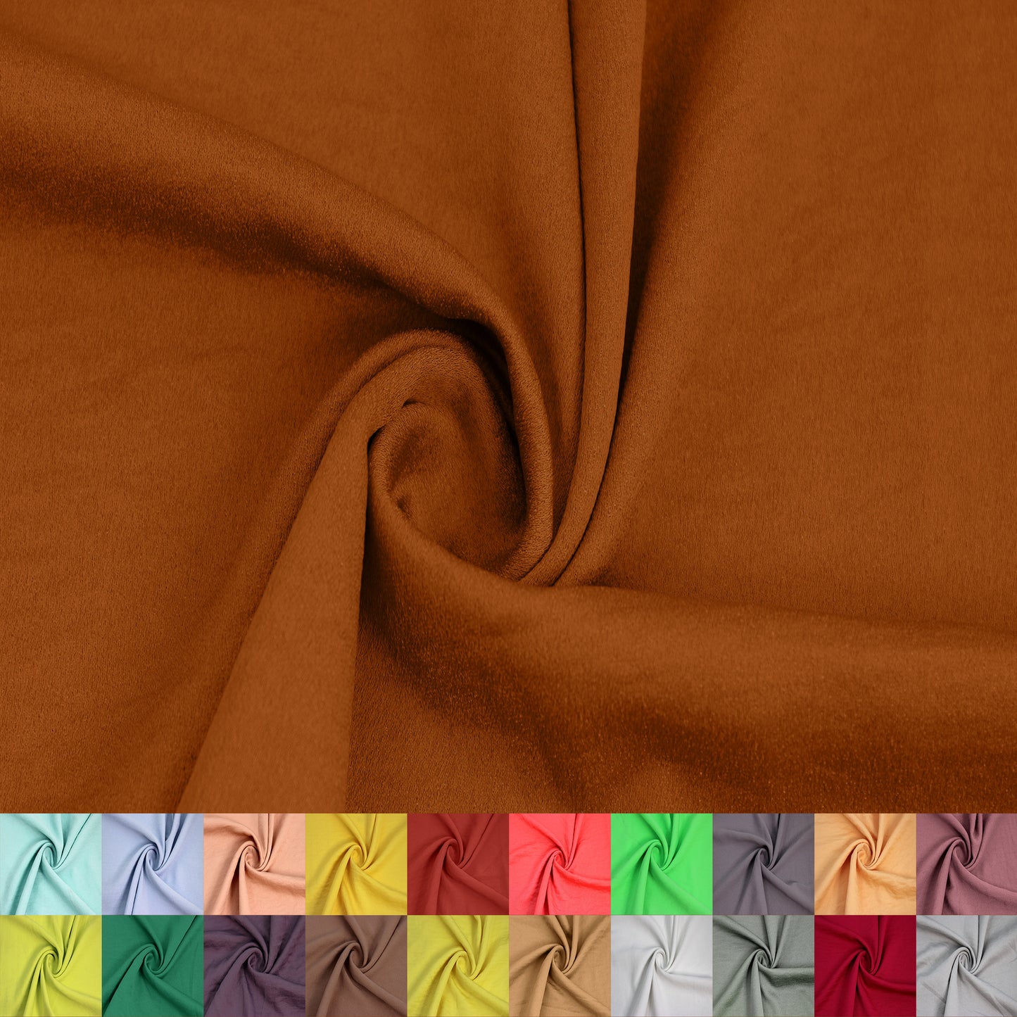 59" Wide Airflow Satin Fabric by the Yard - 100% Polyester, 165 GSM, Lightweight, Anti-Wrinkle, Non-Stretch - Ideal for Dresses, Scarves, Blouses & DIY Projects(Style #763)