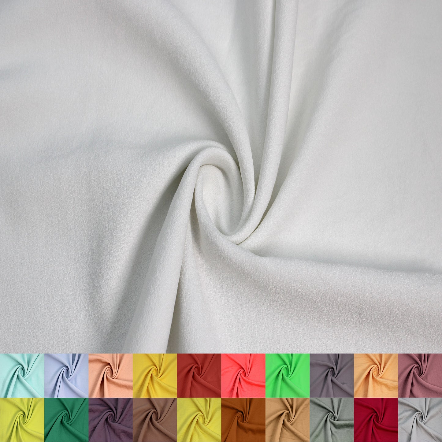 59" Wide Airflow Satin Fabric by the Yard - 100% Polyester, 165 GSM, Lightweight, Anti-Wrinkle, Non-Stretch - Ideal for Dresses, Scarves, Blouses & DIY Projects(Style #763)