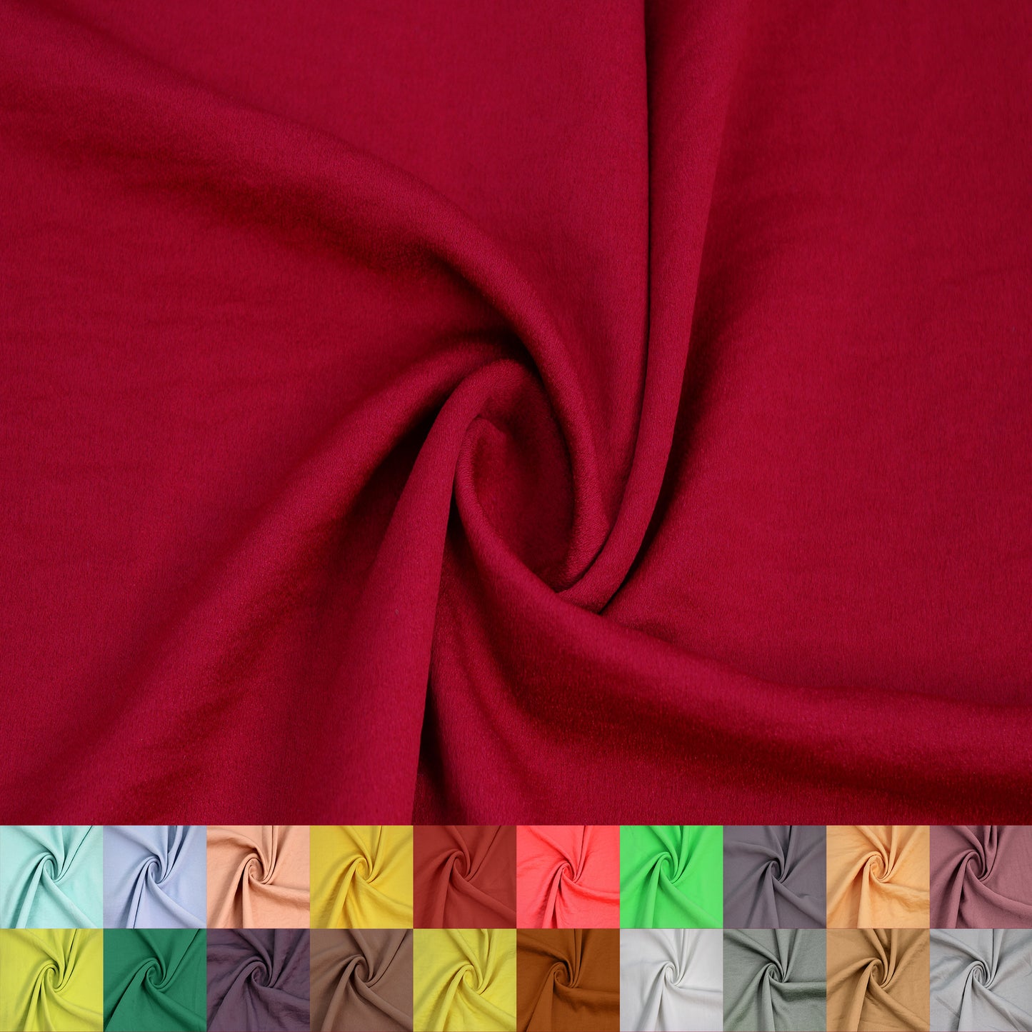 59" Wide Airflow Satin Fabric by the Yard - 100% Polyester, 165 GSM, Lightweight, Anti-Wrinkle, Non-Stretch - Ideal for Dresses, Scarves, Blouses & DIY Projects(Style #763)