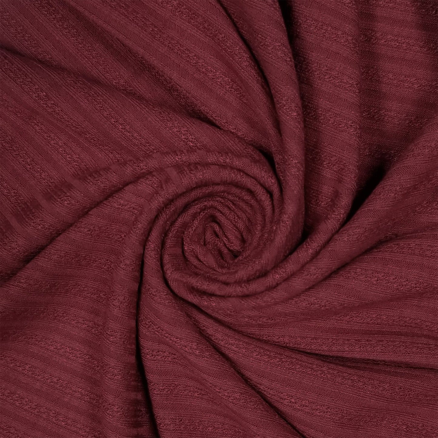 60" Width Solid Color Rayon Spandex Pointelle Rib Knit Fabric by the Yard  - (SKU-773)