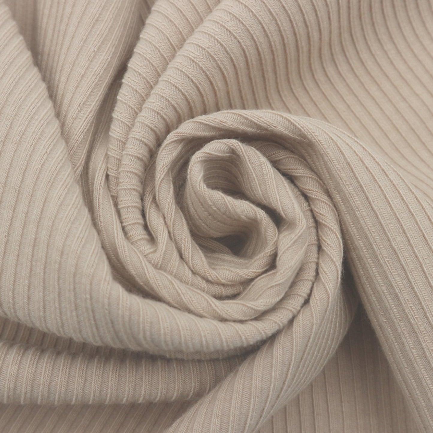 53" Width Polyester Rayon Spandex 4X2 Rib Knit Fabric by the Yard - (SKU-774)