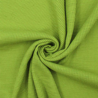 55" Width Solid Color Polyester Cotton Spandex 2X1 Rib Knit Fabric by the Yard - 170gsm- (SKU-792)