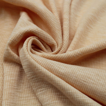 55" Width Solid Color Polyester Cotton Spandex 2X1 Rib Knit Fabric by the Yard - 170gsm- (SKU-792)