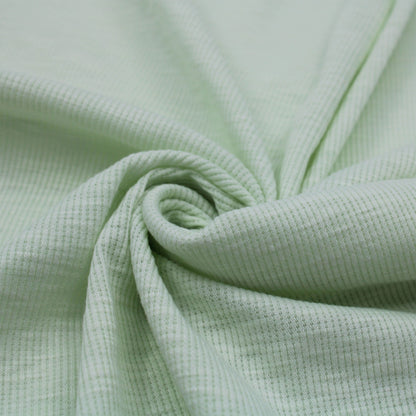 55" Width Solid Color Polyester Cotton Spandex 2X1 Rib Knit Fabric by the Yard - 170gsm- (SKU-792)