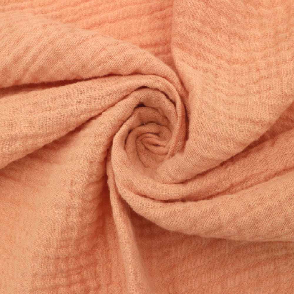 55" Wide 100% Cotton Gauze Fabric by the Yard - 130GSM, Lightweight, 2-Way Stretch, Soft & Breathable - Apparel, Clothing, Headbands, Decorations, Drapery & DIY- (SKU-795)